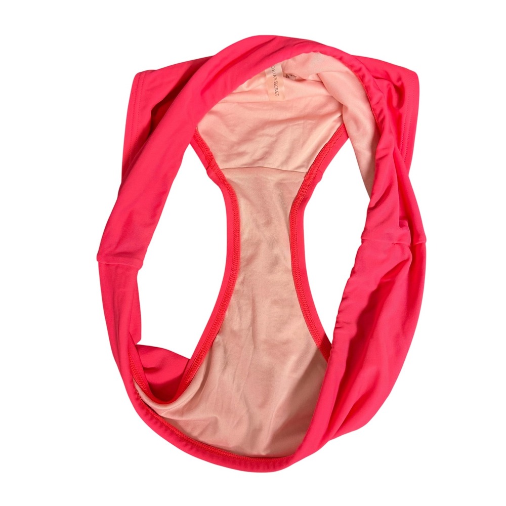 Victoria's Secret Hot Pink Fold Over Bikini‎ Bottom Swim Medium - Picture 3 of 5